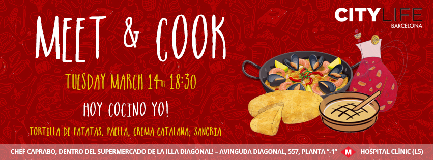 MEET & COOK: Hoy cocino yo - Traditional Spanish Dishes & Sangria!