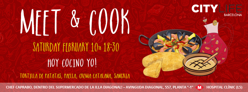 SOLD OUT: MEET & COOK: Hoy cocino yo - Traditional Spanish Dishes & Sangria!